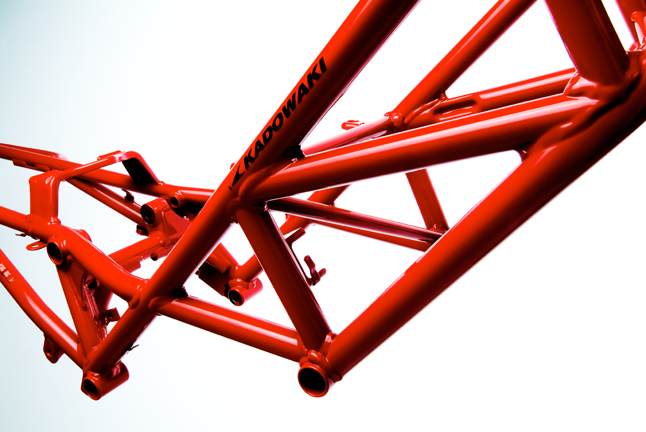 Premium powder color | Ducati Frame